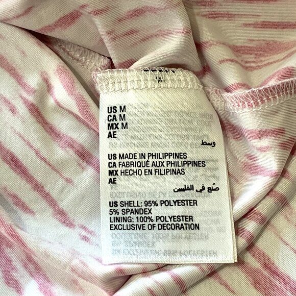 NWT Inc. Dress Pink Slip-on Lightweight Midi Women Short Sleeves Size Medium - Picture 10 of 12